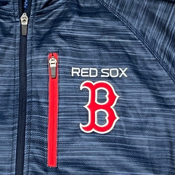 Boston Red Sox MLB Baseball Zip Up Coat Jacket Sports Mens - Picture 3 of 6